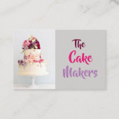 Visitekaartjes - De Cake Makers Design2 (Voorkant)
