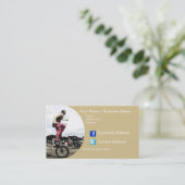 visitekaartjes - De entertainer (Staand voorkant)