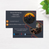 Visitekaartjes: de kaart van het grootteprofiel, 3 (Bureau)