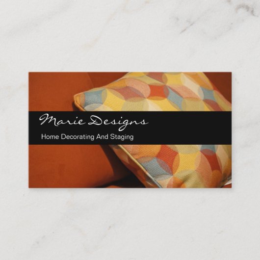 Visitekaartjes decorteren (Voorkant)