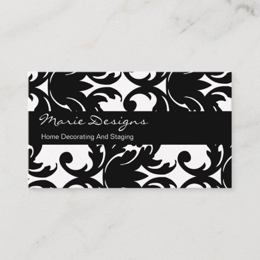 Visitekaartjes decorteren (Voorkant)