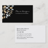 Visitekaartjes decorteren met stijl (Voorkant / Achterkant)