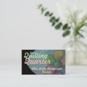 visitekaartjes die twee gesneden  (Staand voorkant)