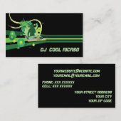 visitekaartjes DJ / Muziek (Voorkant / Achterkant)