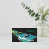  Visitekaartjes (DJ-thema) (Staand voorkant)