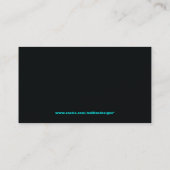  Visitekaartjes (DJ-thema) (Achterkant)