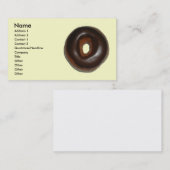 Visitekaartjes donut (Voorkant / Achterkant)