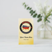 Visitekaartjes Duitse American Map Custom (Staand voorkant)