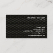 Visitekaartjes Ebony Divine Diamonds (Achterkant)