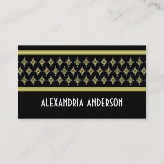 Visitekaartjes Ebony Divine Diamonds (Voorkant)