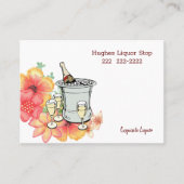 Visitekaartjes, Exquisite Liquor Store Visitekaartje (Voorkant)
