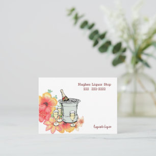 Visitekaartjes, Exquisite Liquor Store Visitekaartje