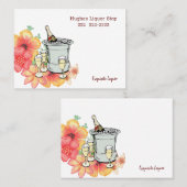 Visitekaartjes, Exquisite Liquor Store Visitekaartje (Voorkant / Achterkant)