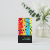 Visitekaartjes financieel planner (Staand voorkant)