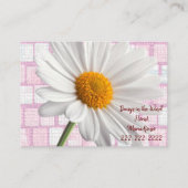 Visitekaartjes, Florist Daisy's Visitekaartjes (Achterkant)