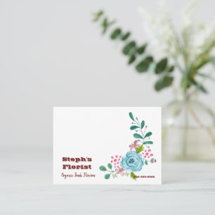 Visitekaartjes, Florist Floral Visitekaartjes