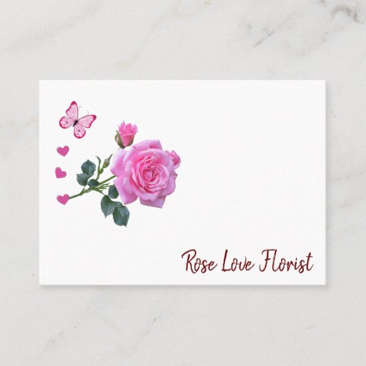 Visitekaartjes, Florist Floral Visitekaartjes (Voorkant)