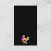 VISITEKAARTJES - FROG POP ART (Achterkant)