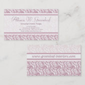 visitekaartjes geïnspireerd door beweging van kuns (Voorkant / Achterkant)