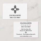 Visitekaartjes Gemakkelijk Personaliseren Sjabloon (Voorkant / Achterkant)