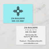 Visitekaartjes Gemakkelijk Personaliseren Sjabloon (Voorkant / Achterkant)