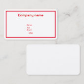 Visitekaartjes Gepersonaliseerd (Voorkant / Achterkant)