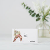 VISITEKAARTJES -  - GESLOTEN - VICTORIAANS (Staand voorkant)