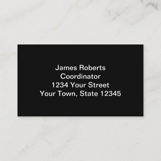 Visitekaartjes Giraffe (Achterkant)