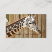 Visitekaartjes Giraffe (Voorkant)