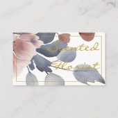 Visitekaartjes - Gouden Bloemist Design (Voorkant)