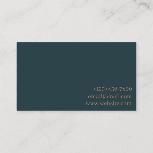 Visitekaartjes grafische ontwerper (Achterkant)