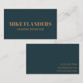 Visitekaartjes grafische ontwerper (Voorkant / Achterkant)