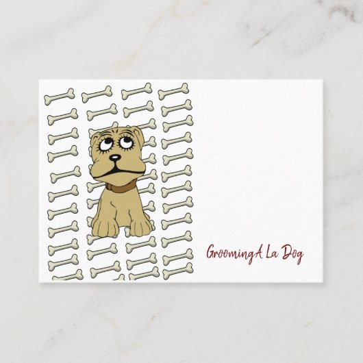 Visitekaartjes, Grooming Dogs Paws Visitekaartjes (Voorkant)