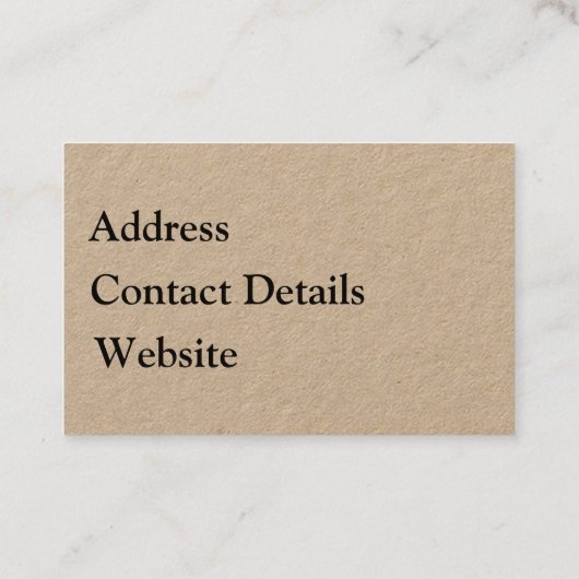 Visitekaartjes - handgemaakt met liefde (Achterkant)