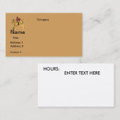 Visitekaartjes HORSRIJDEND ONTWERP (Voorkant / Achterkant)