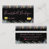 Visitekaartjes in creditcardstijl (Voorkant / Achterkant)