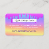 Visitekaartjes in creditcardstijl (Achterkant)