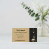 Visitekaartjes in de olie- en gasindustrie (Staand voorkant)