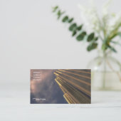 Visitekaartjes in het centrum (Staand voorkant)