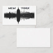 Visitekaartjes in New York City skyline (Voorkant / Achterkant)