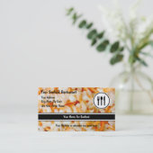 Visitekaartjes in restaurants en cafetaria's (Staand voorkant)