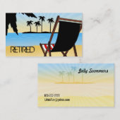 Visitekaartjes in ruste (Voorkant / Achterkant)