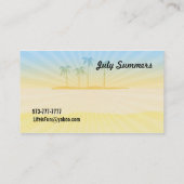 Visitekaartjes in ruste (Achterkant)