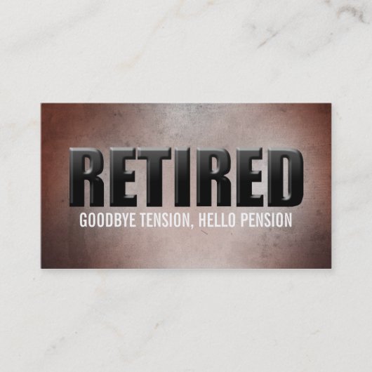 Visitekaartjes in ruste (Voorkant)