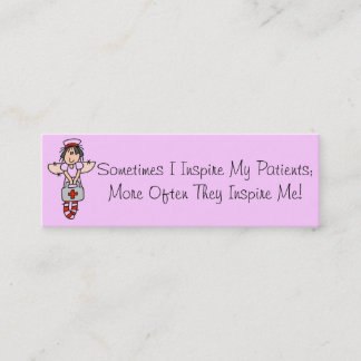 Visitekaartjes inspuiten