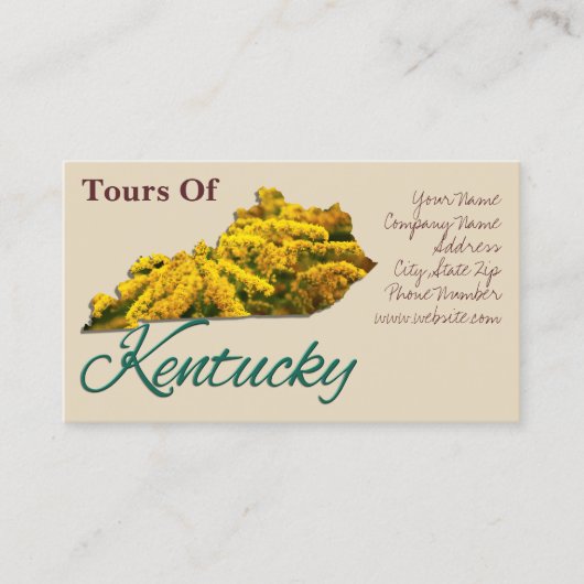 Visitekaartjes - KENTUCKY (Voorkant)