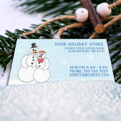 Visitekaartjes kerstfeestdagen