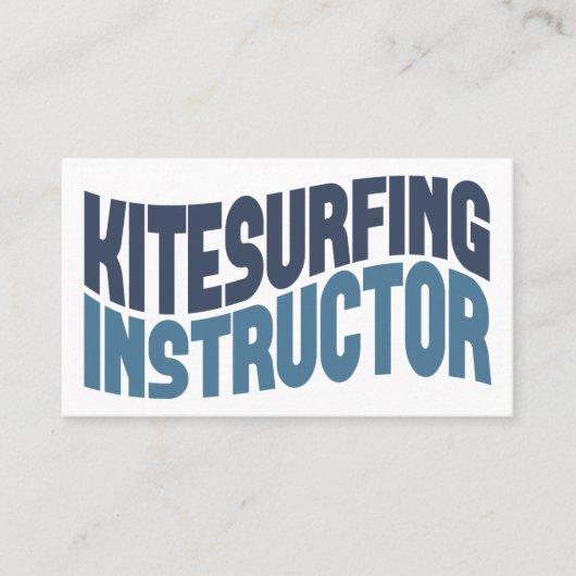 Visitekaartjes keukeninstructeur (Voorkant)