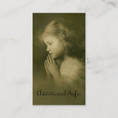 visitekaartjes -  kind (Achterkant)