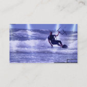 Visitekaartjes Kiteboarding Design (Achterkant)